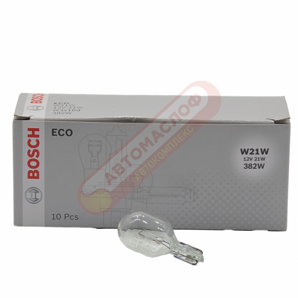 Лампа 12V W21W W3*16D BOSCH 1987302822