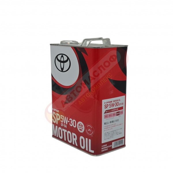 TOYOTA 5w30 SP/GF-6A 4л 0888013705