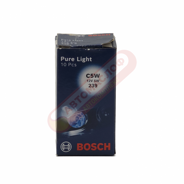 Лампа 12V C5W  5W BOSCH 35 мм 1987302211