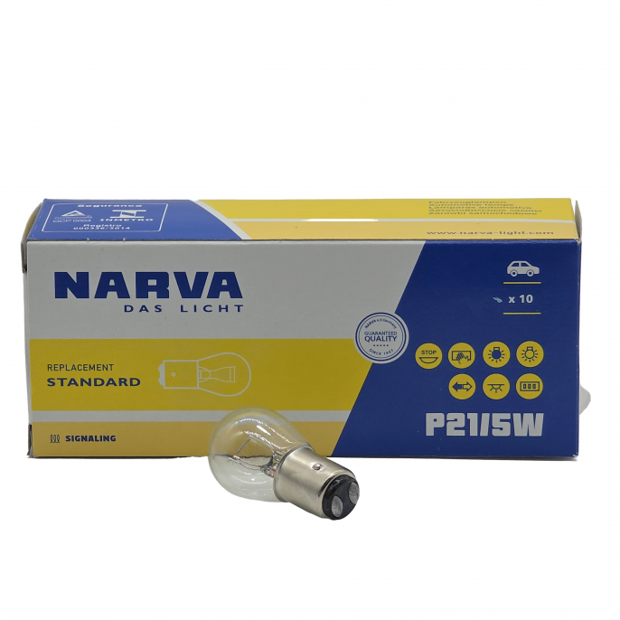 Автолампа NARVA 12V P21/5W 17916