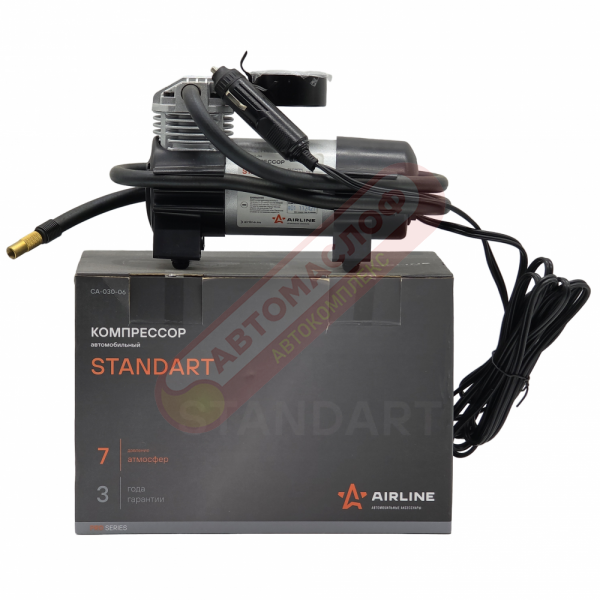 Компрессор 30л в мин 7 атм. Standart AIRLINE CA03006