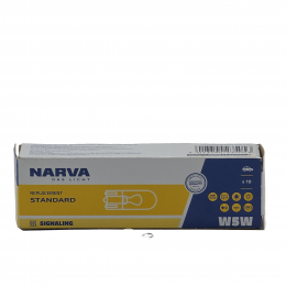 Автолампа NARVA 12V W5W W2,1 9,5d 17177
