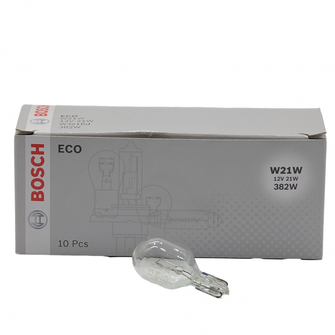 Лампа 12V W21W W3*16D BOSCH 1987302822
