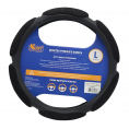 Оплетка 6 спонжей черная 40 см/L KRAFT KT800326