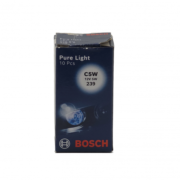 Лампа 12V C5W  5W BOSCH 35 мм 1987302211