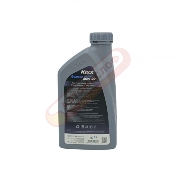 KIXX Geartec 80w90 GL-5 п/с 1л