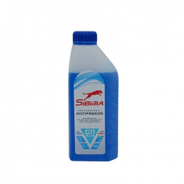 SIBIRIA Антифриз -40 G11 синий 1кг