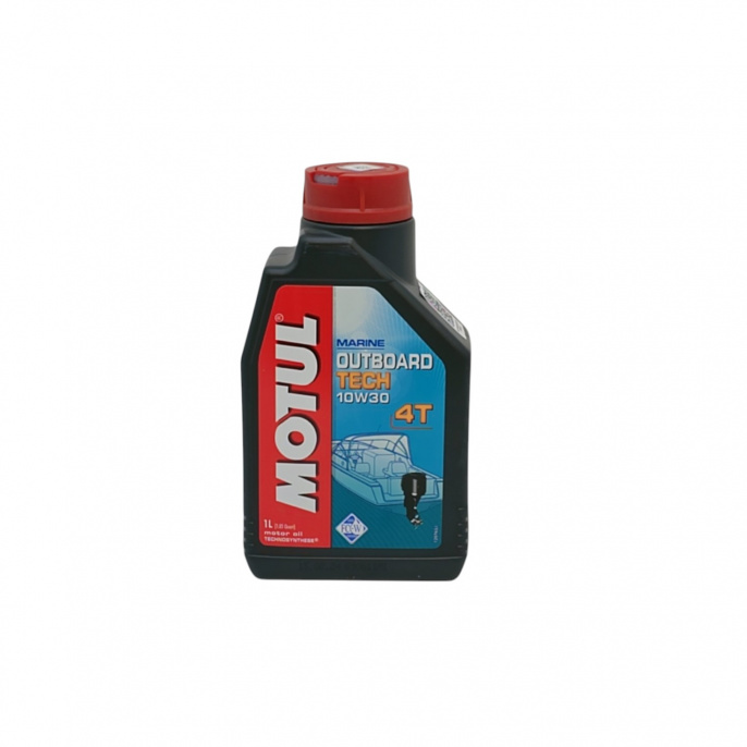 MOTUL OUTBOARD TECH 4T 10w30 (1л) NEW