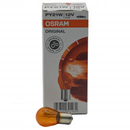 Автолампа OSRAM py21w 12v 21w bau15 7507