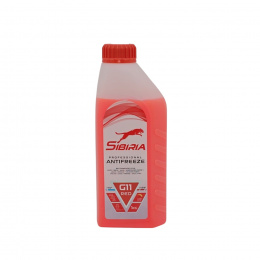 SIBIRIA Антифриз -40 G11 красный 1кг