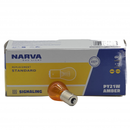 Автолампа NARVA 12V PY21W BAU15s 17638