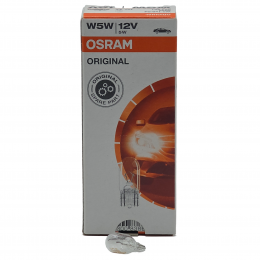 Автолампа OSRAM 12V W5W W2, 1X9,5D бесцокольная 2825