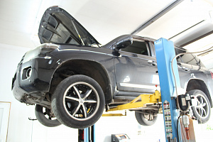 Аппаратная замена масла в АКПП Toyota Land Cruiser 200 4.5D AB60F