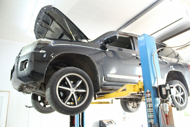 Аппаратная замена масла в АКПП Toyota Land Cruiser 200 4.5D AB60F
